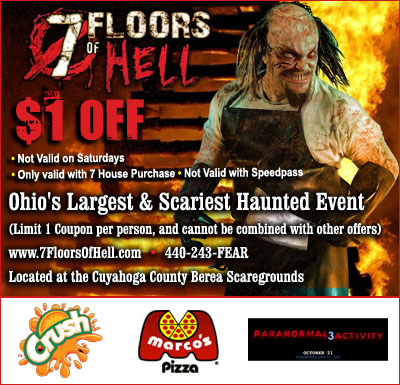 Creepy world discount coupons