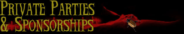 Private Parties & Sponsorships