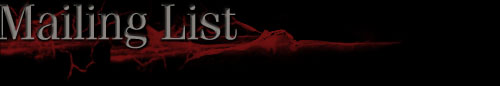 Mailing List